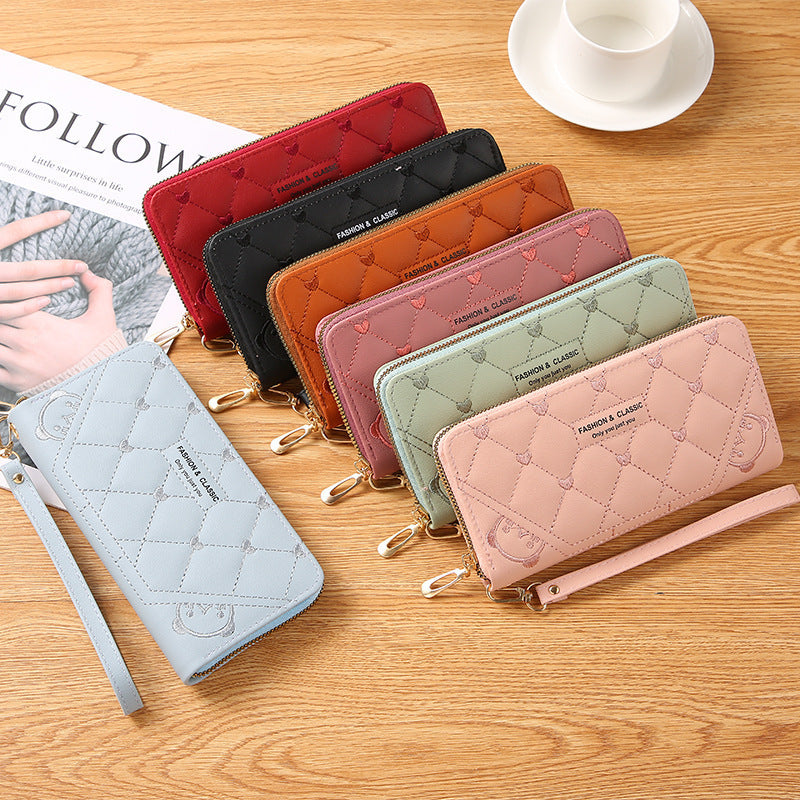 Wallet Long Single Zipper