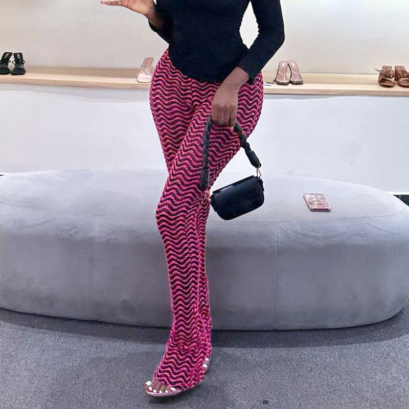 Casual Slim-fit Figure Flattering Hip Lifting Trousers