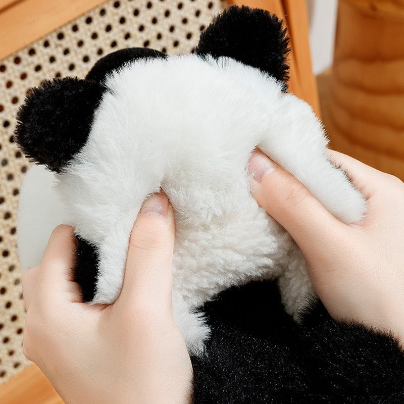 Panda Fleece-lined Slippers