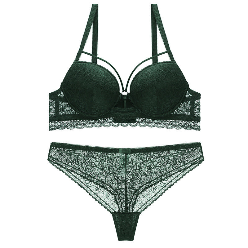Lace Push Up Bra Set