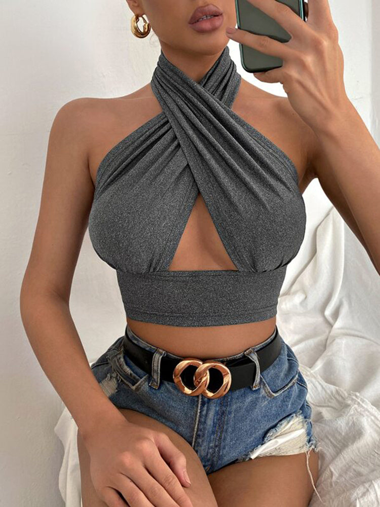 Summer Cross Halter