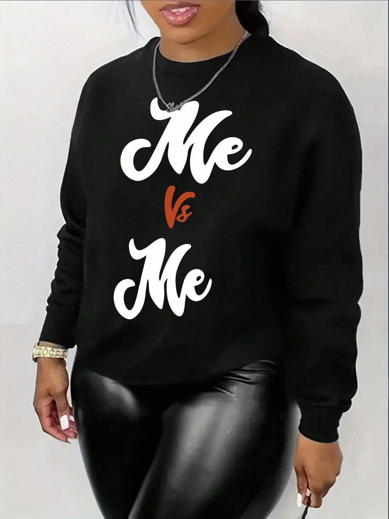 Casual Loose Round Neck