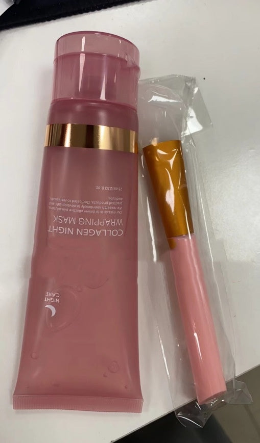 Face Night Mask Collagen Wrap