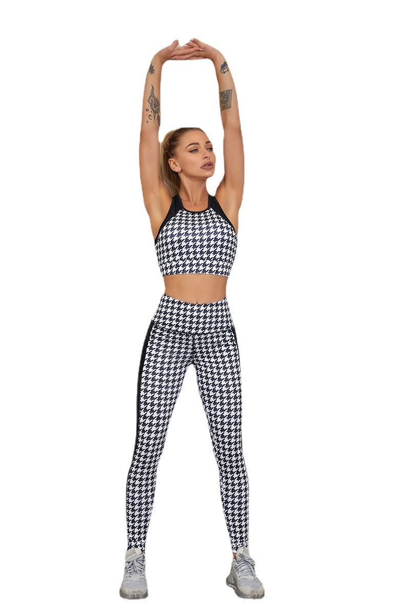 Checker Yoga Set