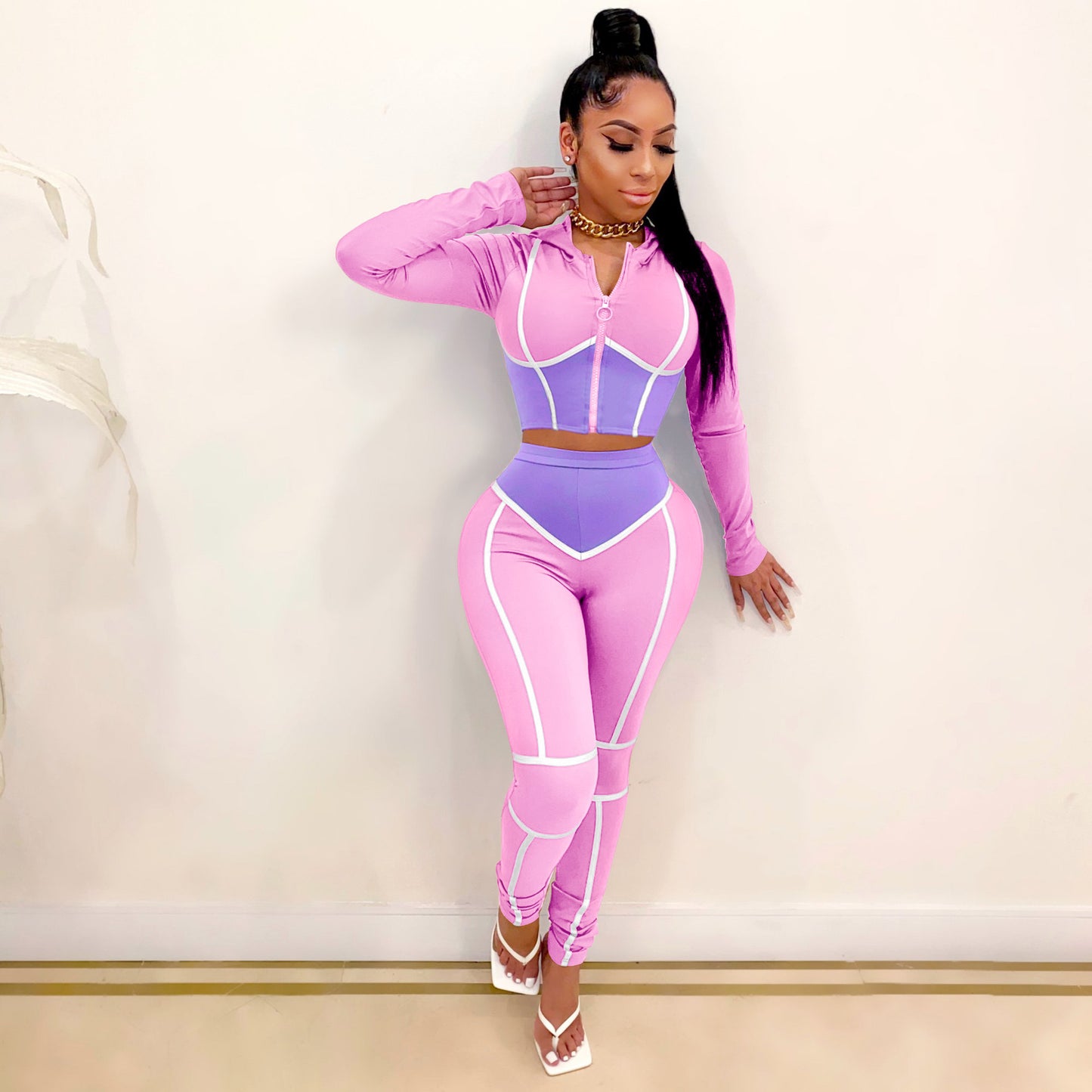Fashion Yoga Two-piece Set