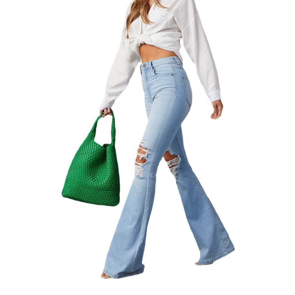 Wide-leg Jeans