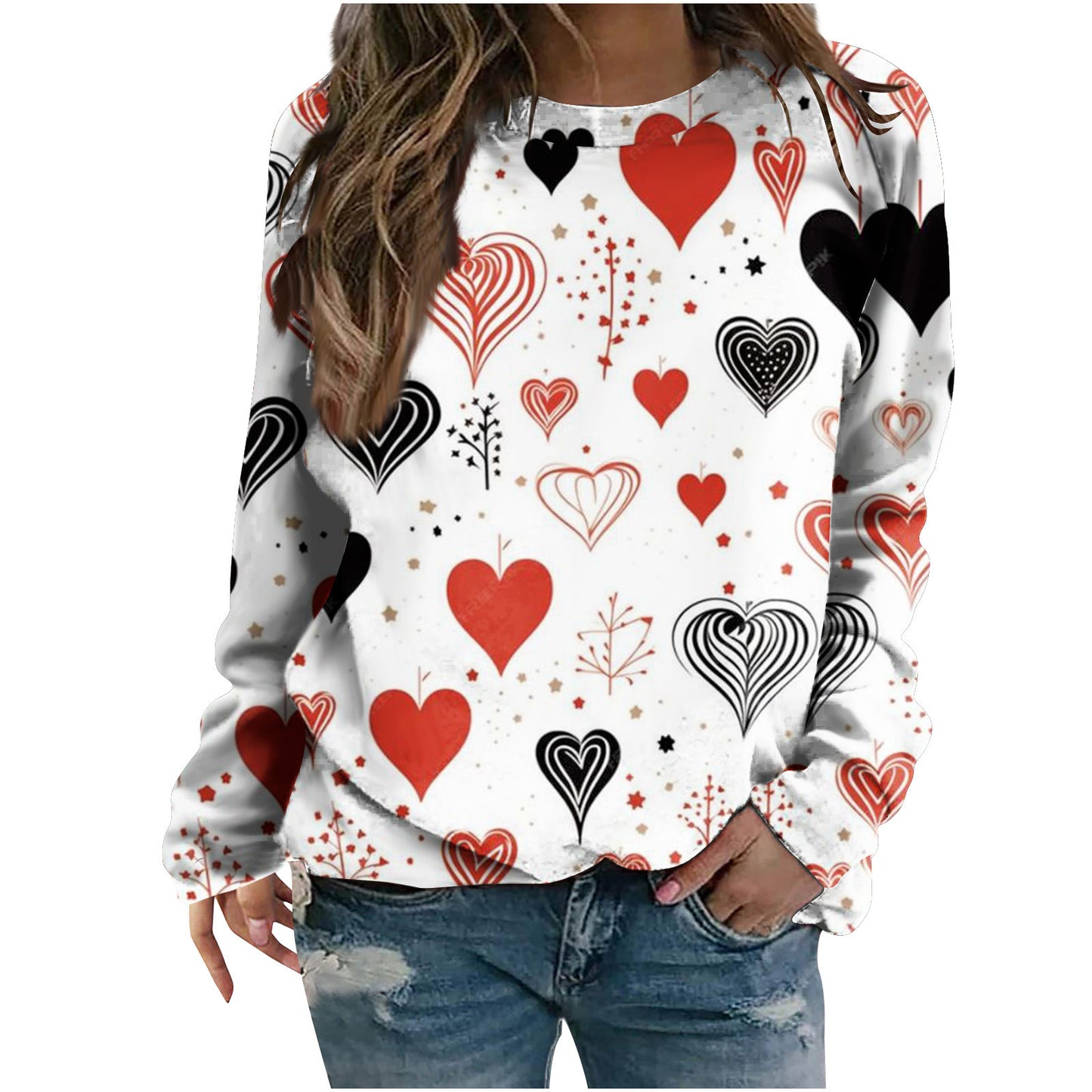 Fashion Round Neck Sweater
