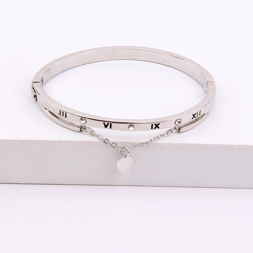 Fringed Heart Bracelet