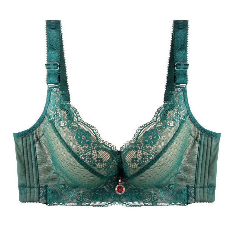 Lace Gather Bra