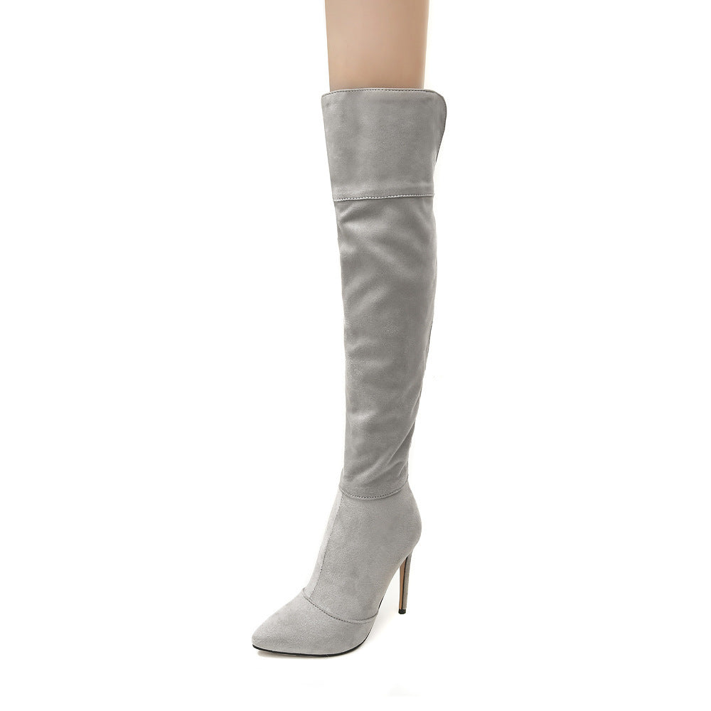 Stiletto Over The Knee Boots