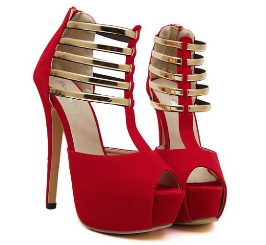 Strap Ankle Cuff Stiletto