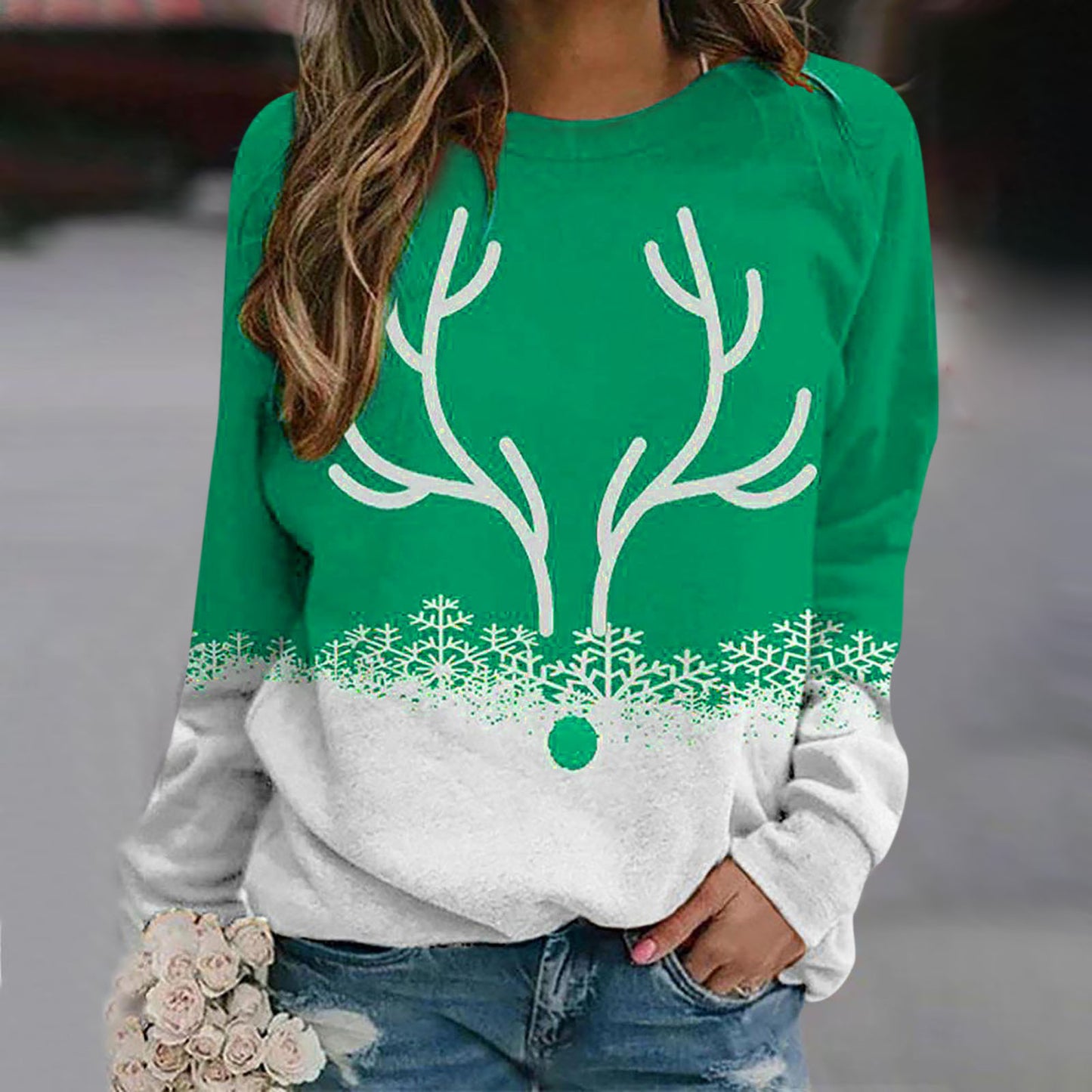 Snowflake Christmas Sweater