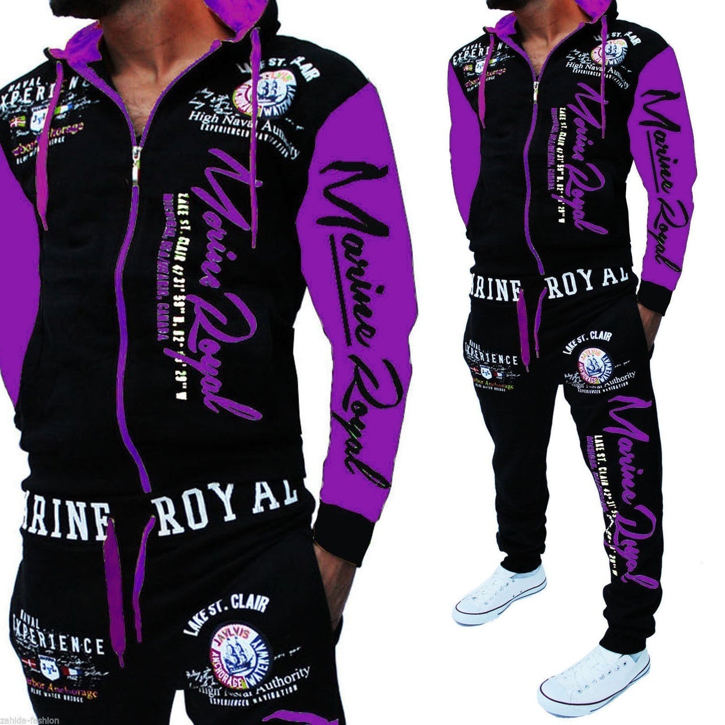 Men Tracksuit 2 Piece Set