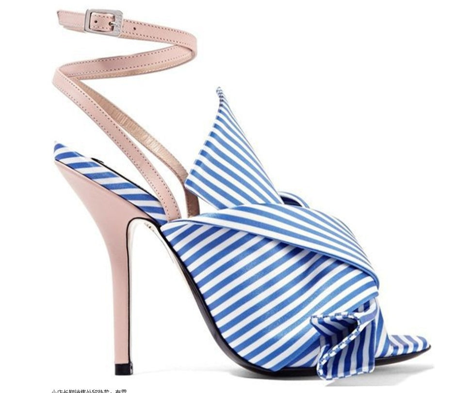 Big bow heels