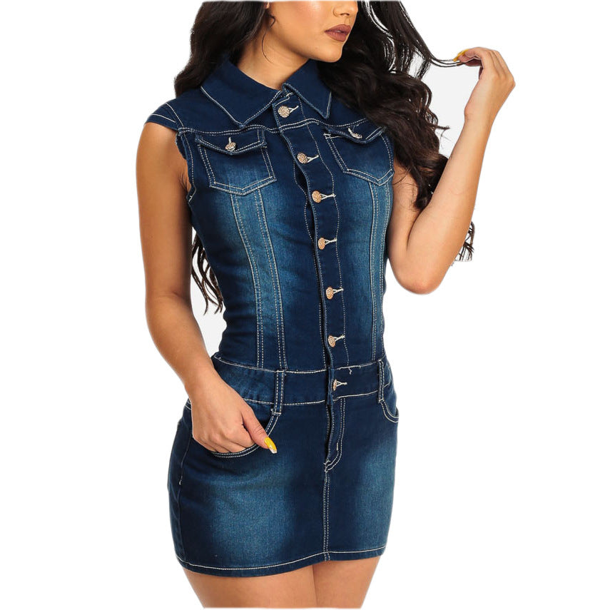 Denim dress