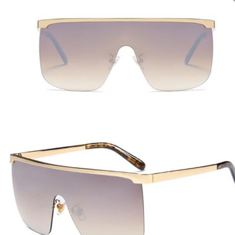 Simple Temperament Sunglasses Plastic Frame