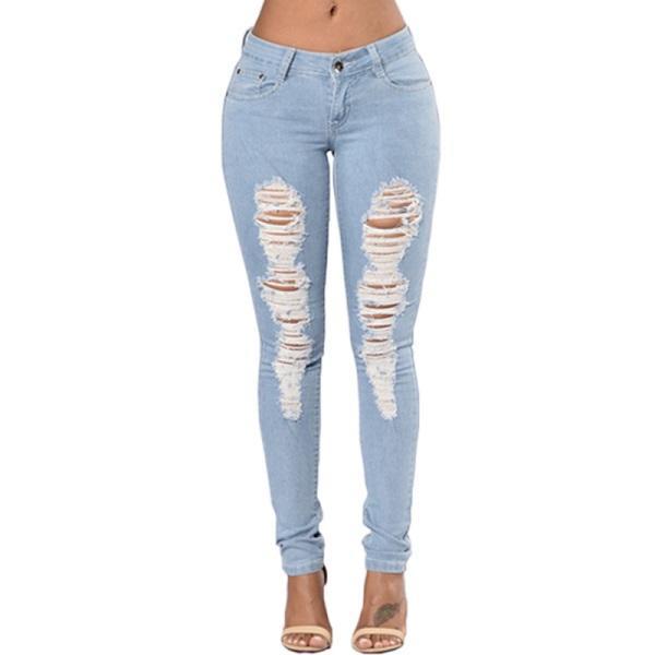 Ripped Denim Jeans