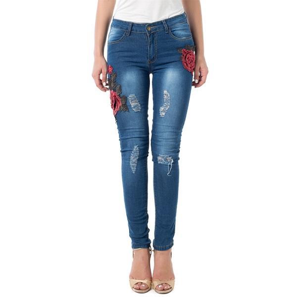 Ripped Denim Jeans