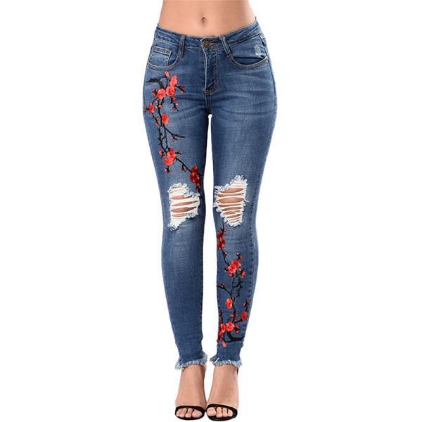 Ripped Denim Jeans