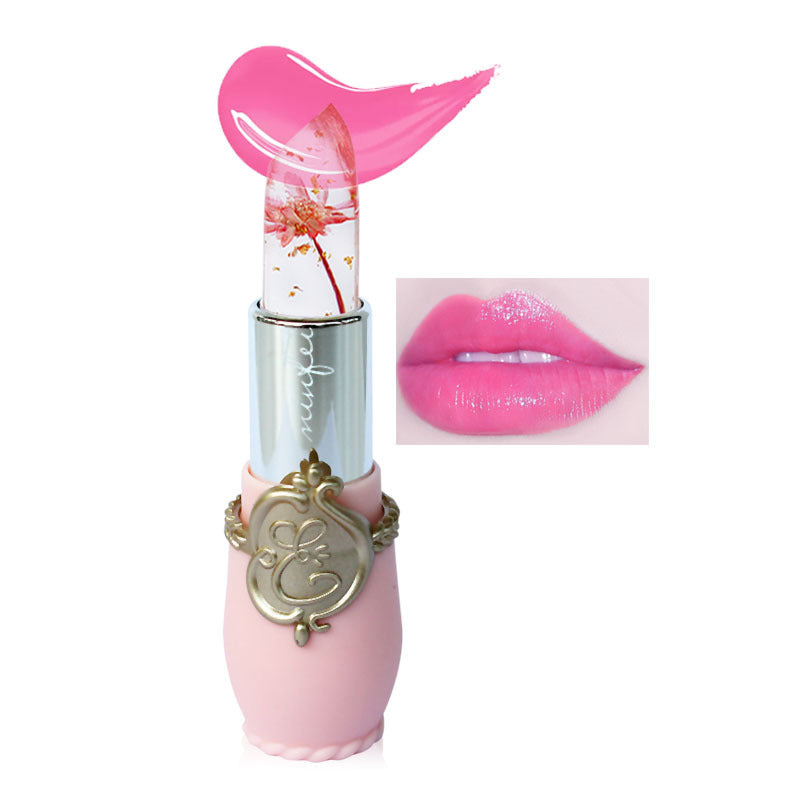 Flower Crystal Jelly Magic Lipgloss