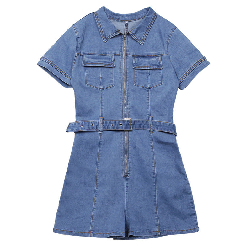 Denim jumpsuit