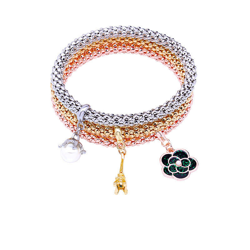 Heart Pendant Bracelet