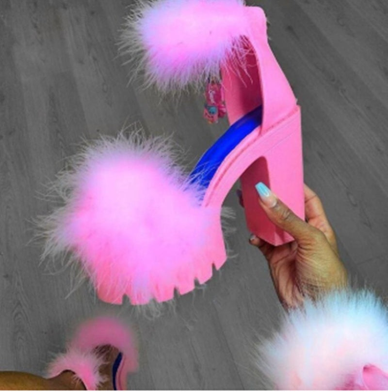 Thick Heel Sandals