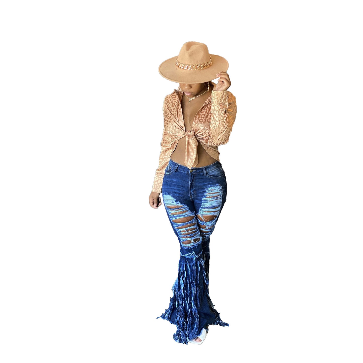 Casual Ripped Jeans