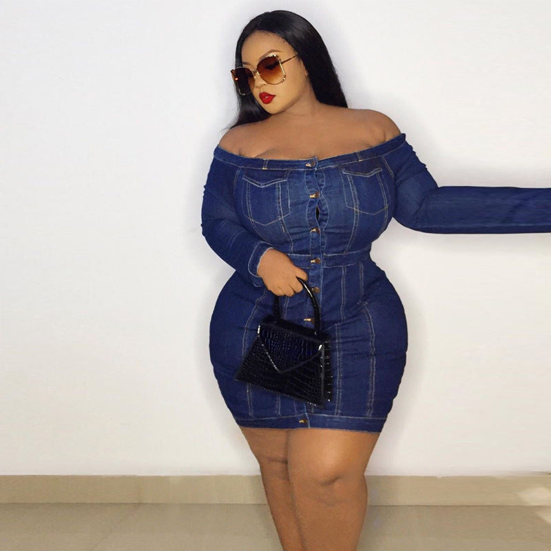 Denim Mini Dress