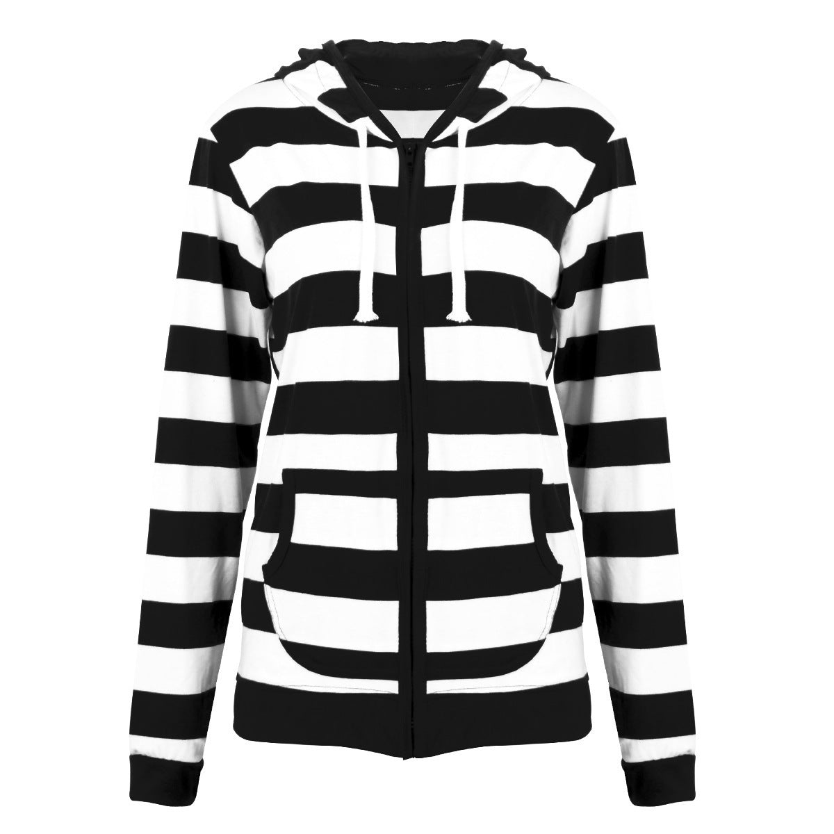 Striped Hooded Sweater