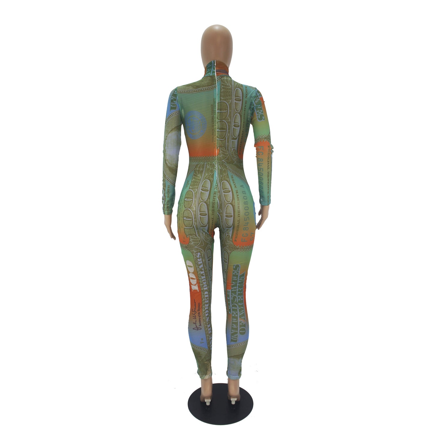 Dollar Long Sleeve Jumpsuit