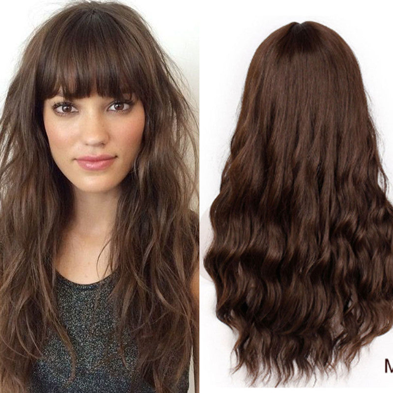 Mid-length Curly Wig