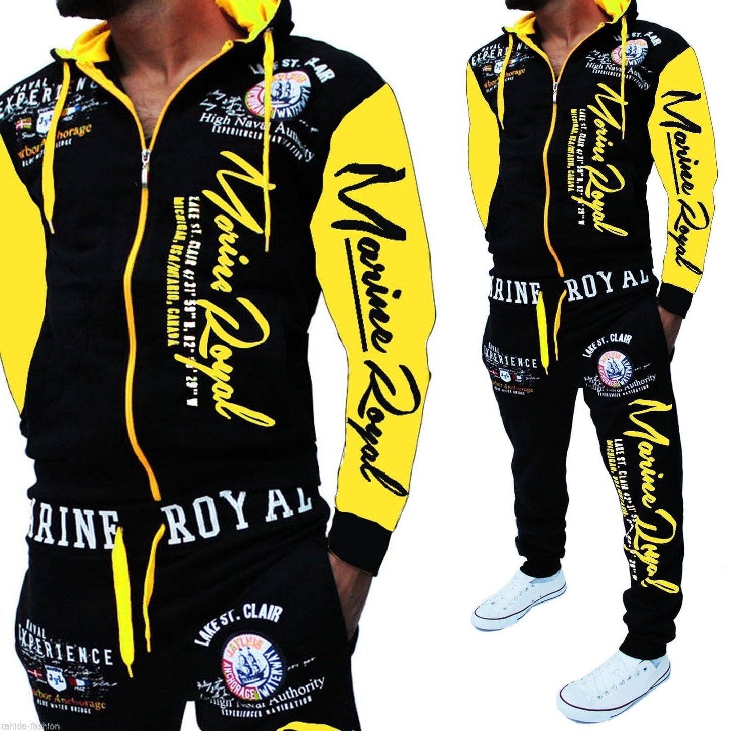 Men Tracksuit 2 Piece Set