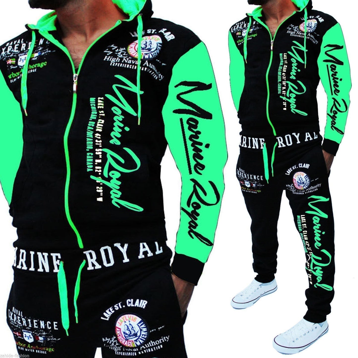 Men Tracksuit 2 Piece Set