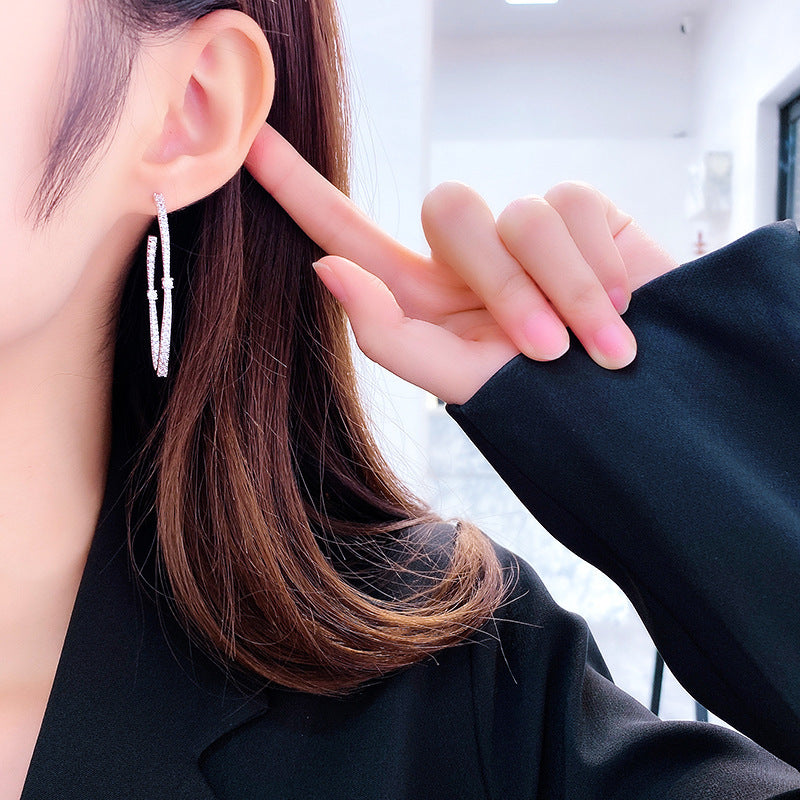 Oval Earrings Earrings