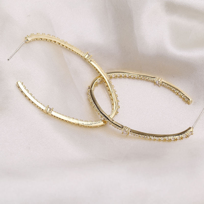Oval Earrings Earrings