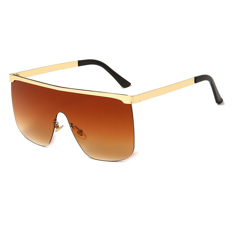 Simple Temperament Sunglasses Plastic Frame