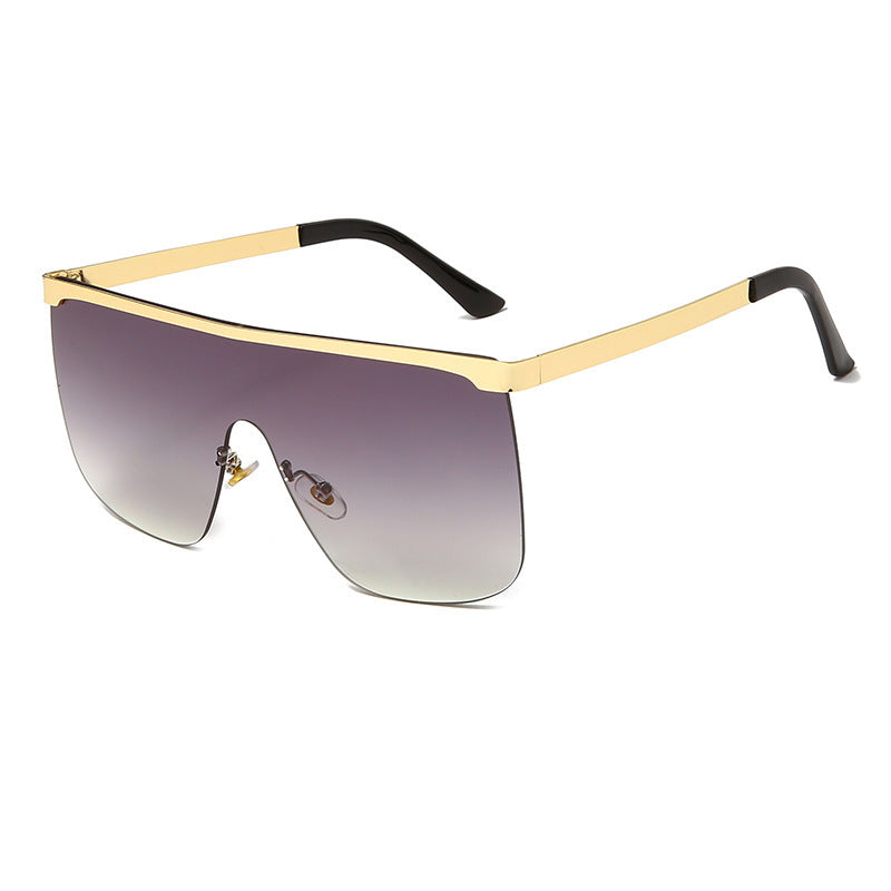 Simple Temperament Sunglasses Plastic Frame