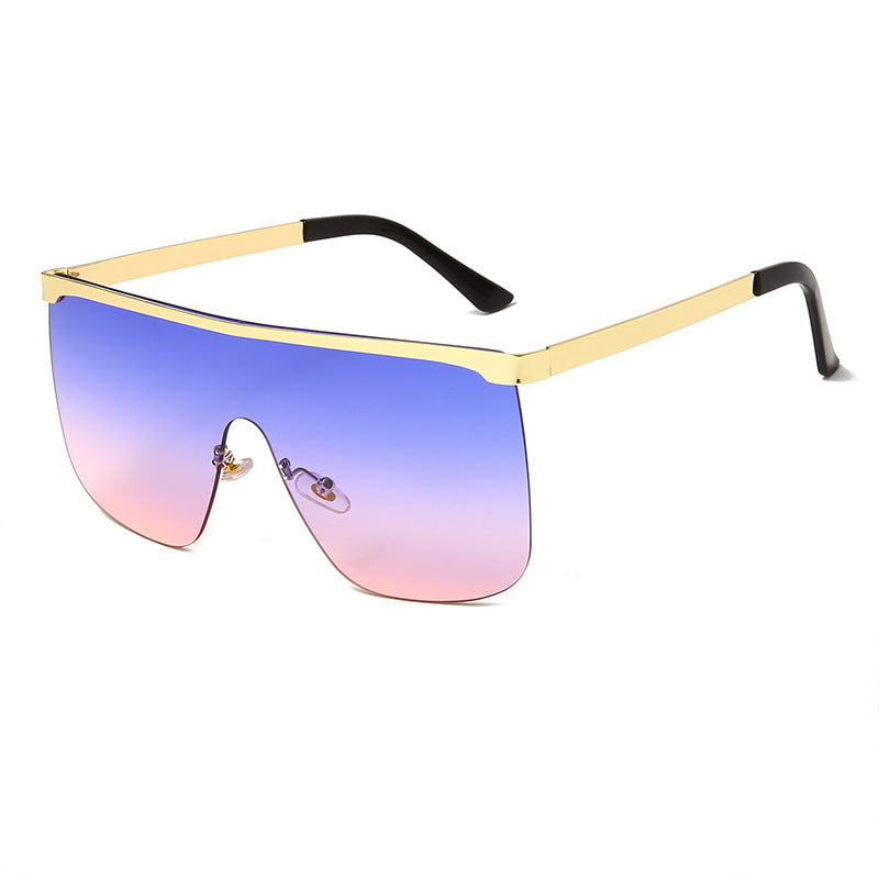 Simple Temperament Sunglasses Plastic Frame