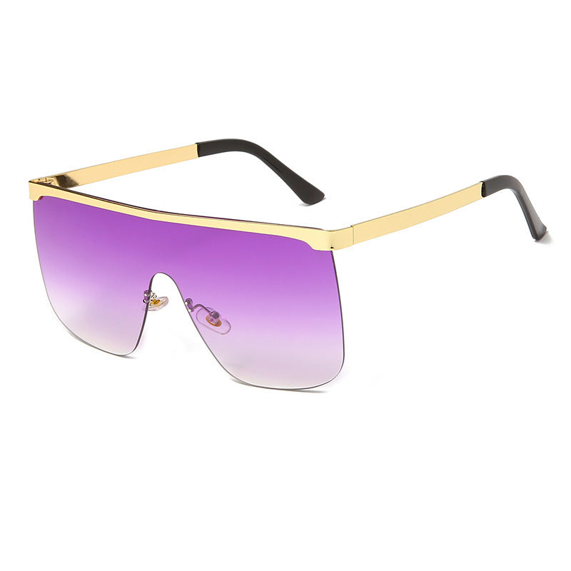 Simple Temperament Sunglasses Plastic Frame