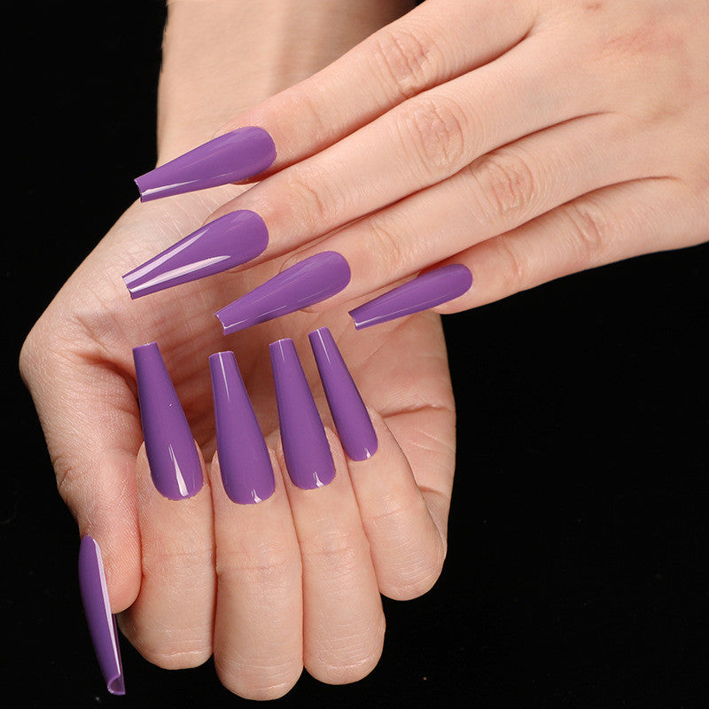 Long Coffin Nails