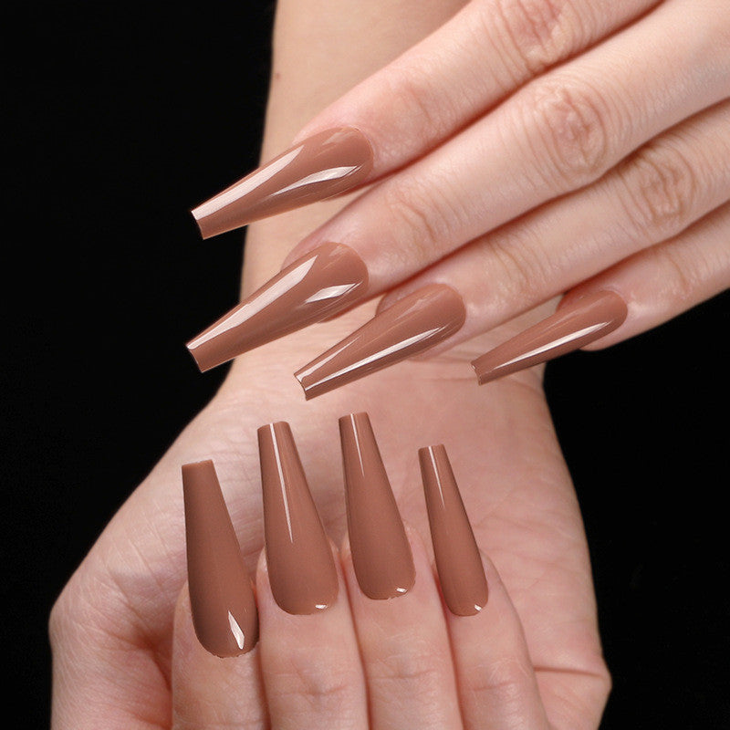 Long Coffin Nails