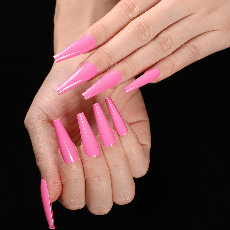 Long Coffin Nails