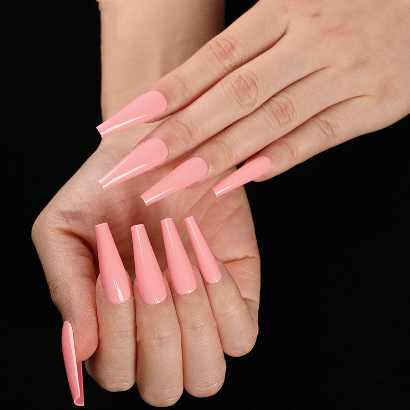 Long Coffin Nails