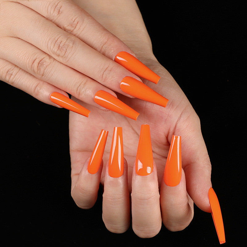 Long Coffin Nails