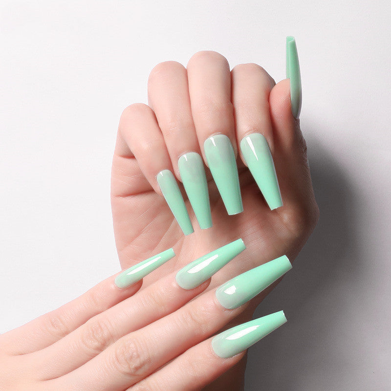 Long Coffin Nails