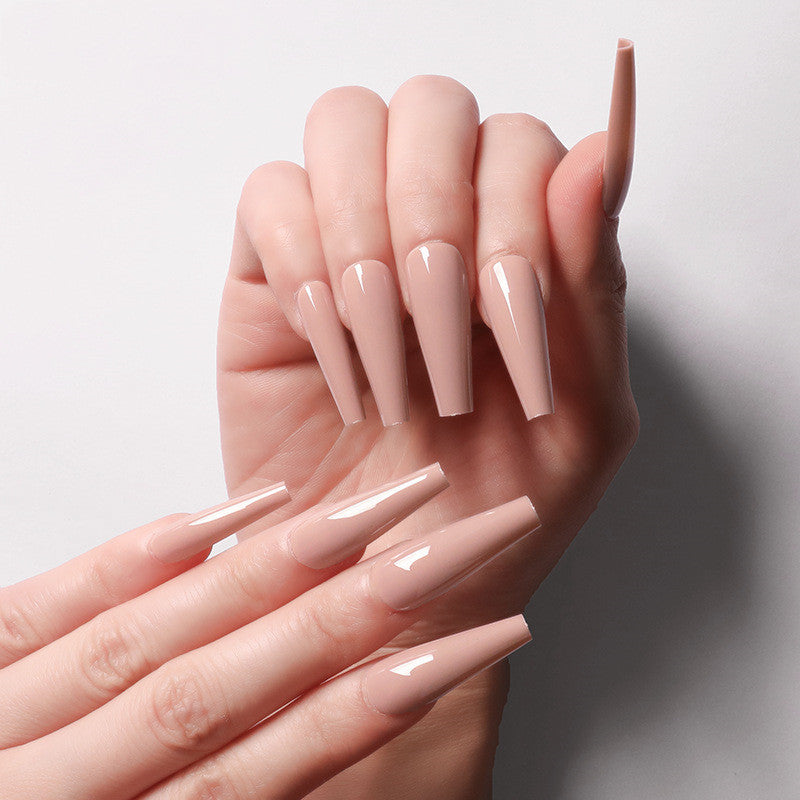 Long Coffin Nails