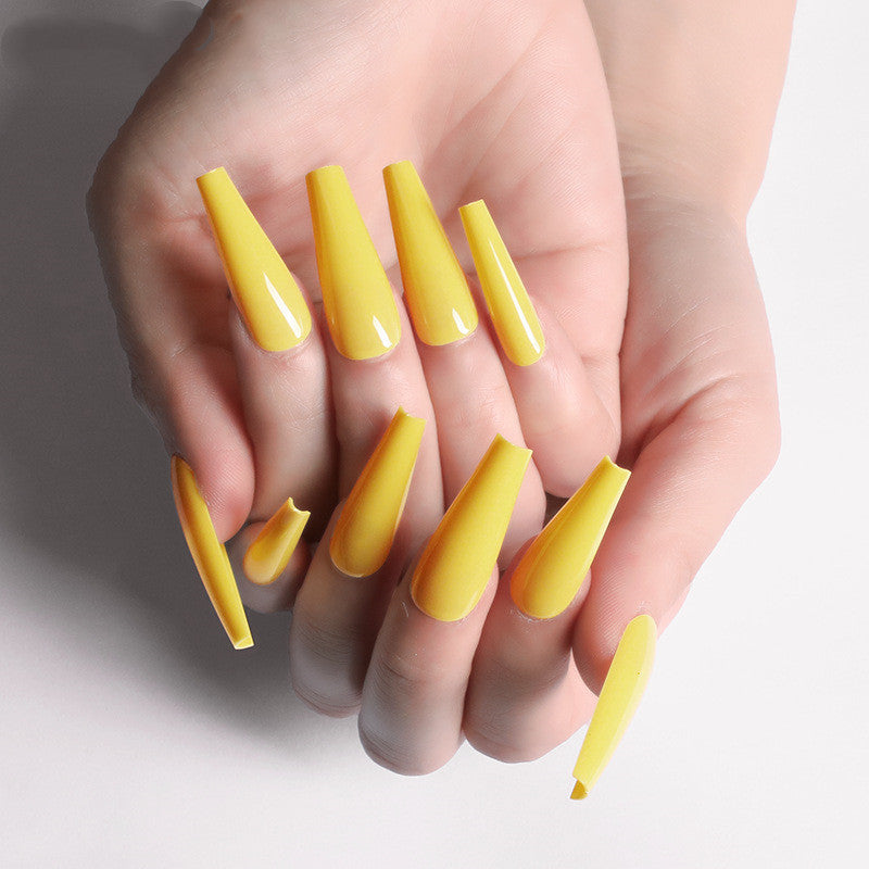 Long Coffin Nails