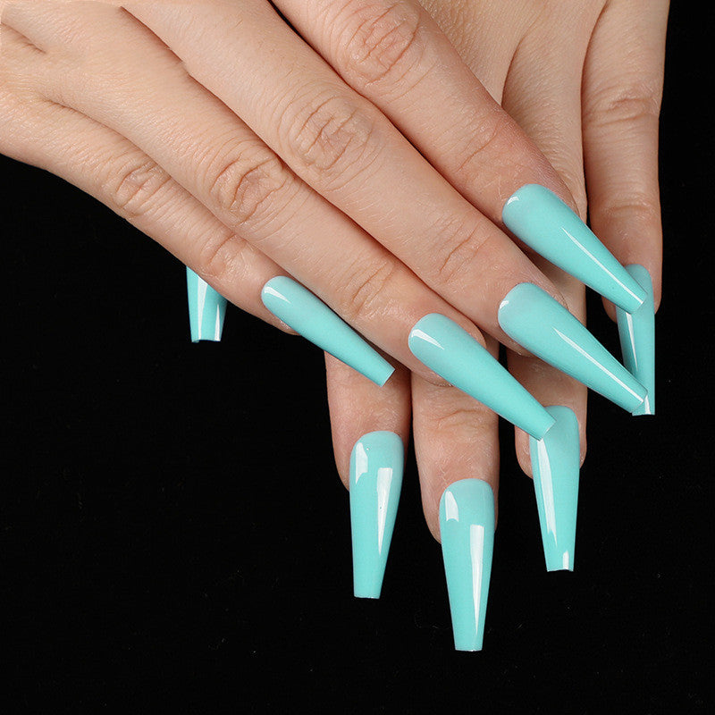 Long Coffin Nails