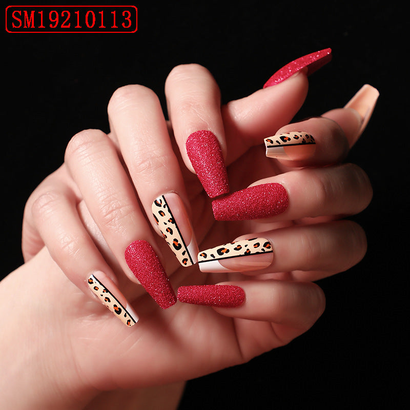 Red Leopard Print